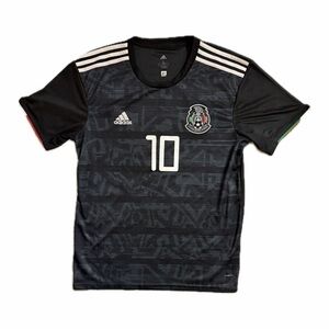 Authentic Adidas World Cup Mexico #10 Dos Santos Jersey — Size Large